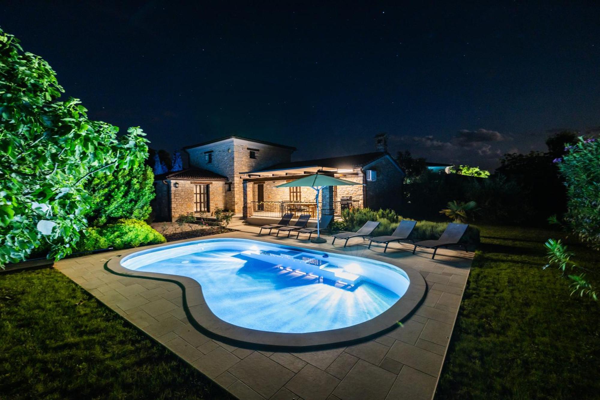 Villa Jurinea In Istrien Mit Pool Barat  Dış mekan fotoğraf